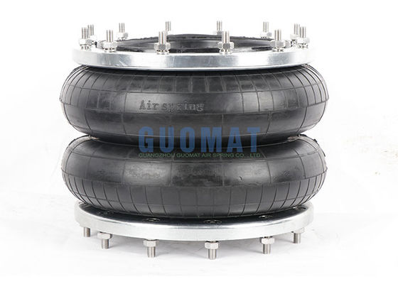 255mm Tinggi Flange Air Spring 380mm Karet Air Bellows Untuk Peralatan Industri Berat