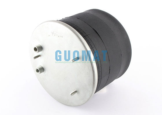 Aluminium Plate Air Spring W01-M58-8721 Firestone Karet Bellows Truk kantong udara R12-711