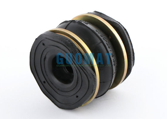 Air spring karet bergelombang tunggal GF40/60-1 Industrial Air Bellow tanpa pelat