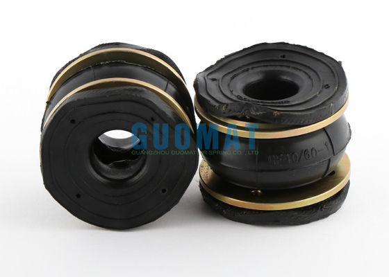Air spring karet bergelombang tunggal GF40/60-1 Industrial Air Bellow tanpa pelat