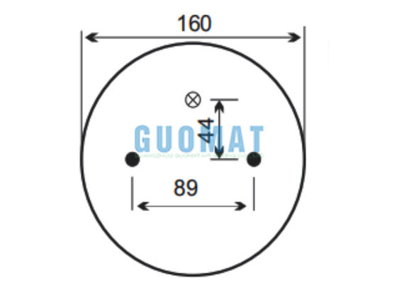 Air Spring 2B9-253 Goodyear W01-358-6945 Firestone Air Suspension