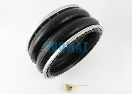 Air Bag Besar LHF500/220-2 Industrial Karet Bellows Air Spring Dengan Flange Ring