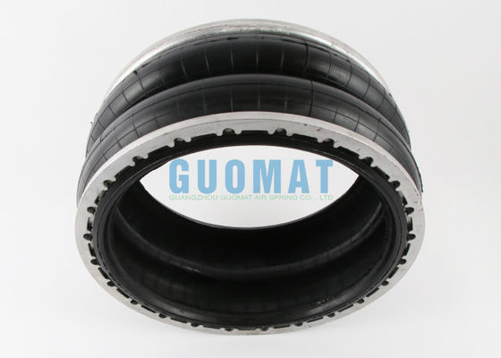 Air Bag Besar LHF500/220-2 Industrial Karet Bellows Air Spring Dengan Flange Ring