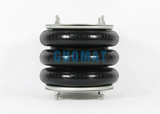 Kantong Udara Tipe Triple Convoluted 10X3'' FT210-32 DS Contitech Flange Rubber Air Actuator