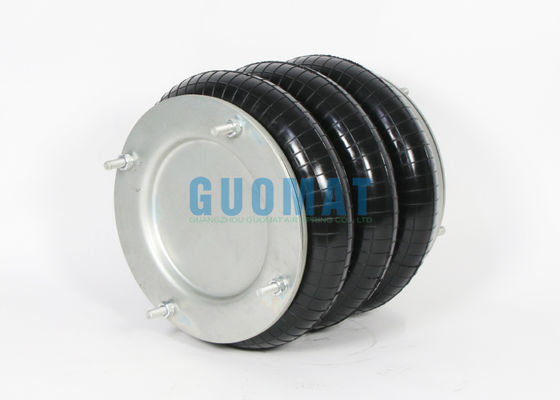 Kantong Udara Tipe Triple Convoluted 10X3'' FT210-32 DS Contitech Flange Rubber Air Actuator
