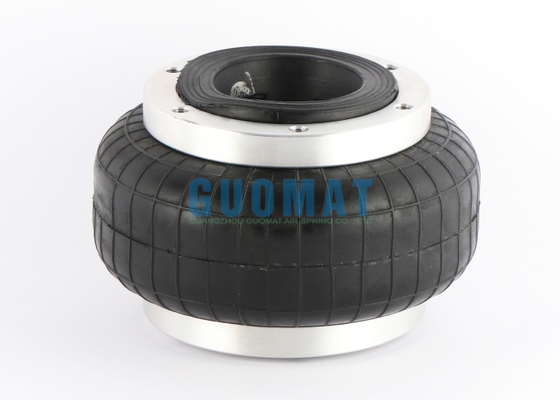Pegas Udara Flange Aluminium 88820 Model 110 Baut Penghubung 6 buah Bellows Karet Industri