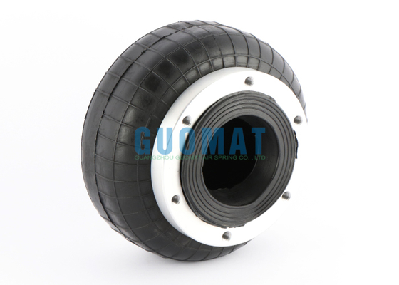 Pegas Udara Flange Aluminium 88820 Model 110 Baut Penghubung 6 buah Bellows Karet Industri