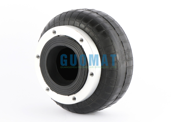 Pegas Udara Flange Aluminium 88820 Model 110 Baut Penghubung 6 buah Bellows Karet Industri