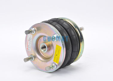 6X2 / 6 "X2 Norgren Air Bellows Industrial Air Spring Dengan Stamping Flange Dan Plat Untuk Peralatan Pabrik Pulp