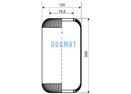 1E06-A Phoenix R Spring Air Land Rover RKB101460BL Range Rover -1993-1995