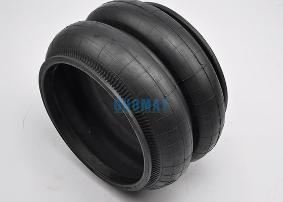 Gas Filled Industrial Air Spring Double Convoluted Rubber Style Untuk Aparatur
