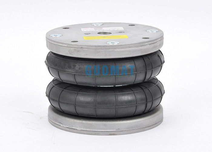 Double Type Convoluted Air Spring Di Bawah 4XM8 Lubang Berulir Mesin Industri Airbag