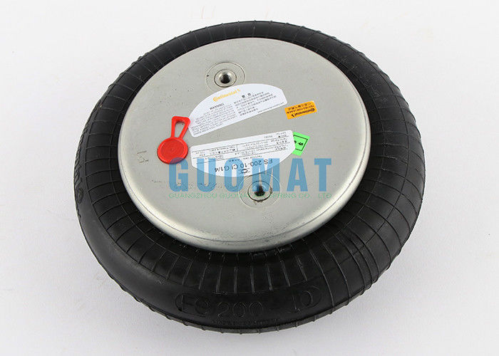 FS 200-10 CI Continental Contitech Penyerapan Getaran Pegas Udara Berbelit-belit Tunggal Dari Peralatan Pembuatan Kertas