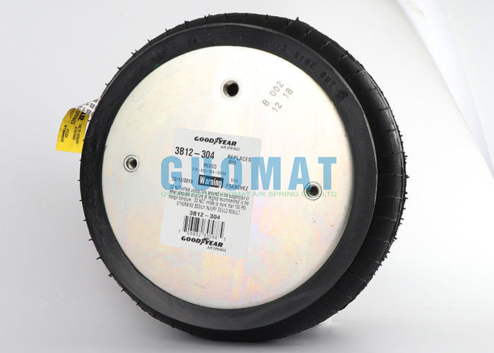10000 Lbs Industrial Air Spring Warna Hitam Suhu Operasional Dari -40°F Sampai +200°F