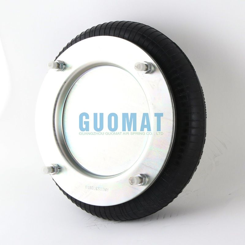 FS412-10 Contitech Air Spring 12'X1 Industrial Air Isolator Dengan Flange Ring