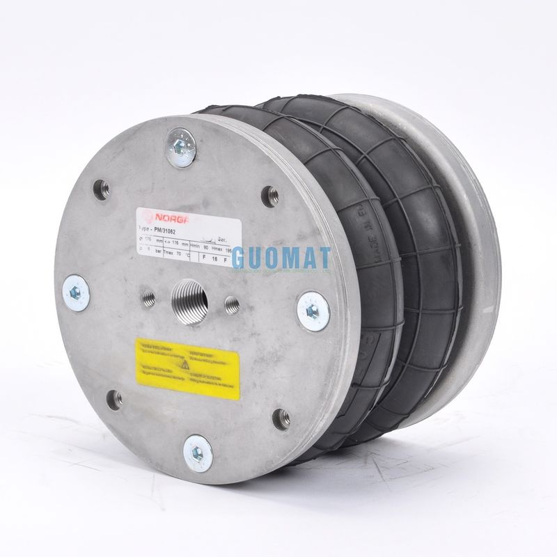 PM31062 Norgren Air Spring Actuator 6 "x2 Aluminium Firestone W01R584070 kantong udara industri
