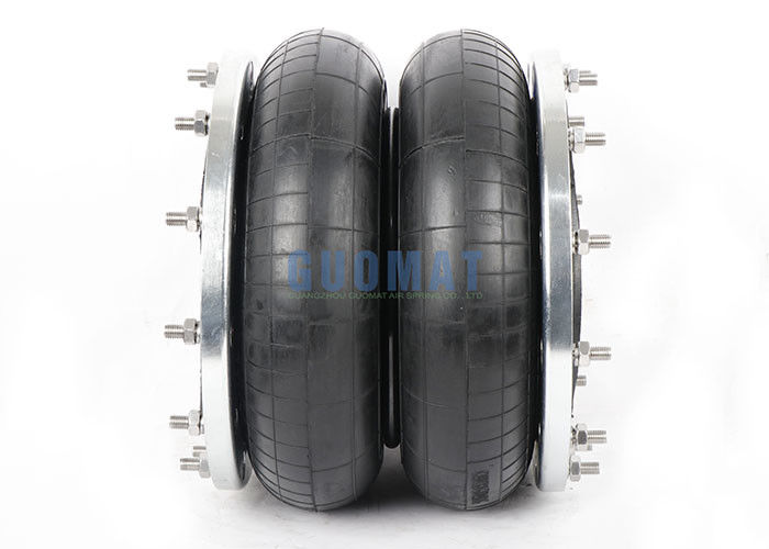 255mm Tinggi Flange Air Spring 380mm Karet Air Bellows Untuk Peralatan Industri Berat