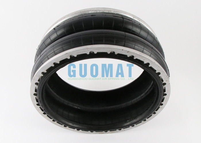 Air Bag Besar LHF500/220-2 Industrial Karet Bellows Air Spring Dengan Flange Ring