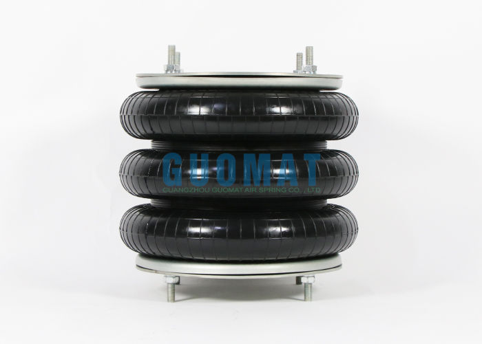 Kantong Udara Tipe Triple Convoluted 10X3'' FT210-32 DS Contitech Flange Rubber Air Actuator