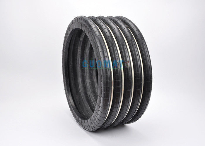 TS16949 Punch Air Spring Convoluted Type Suspension Air Bag Untuk Peralatan Industri