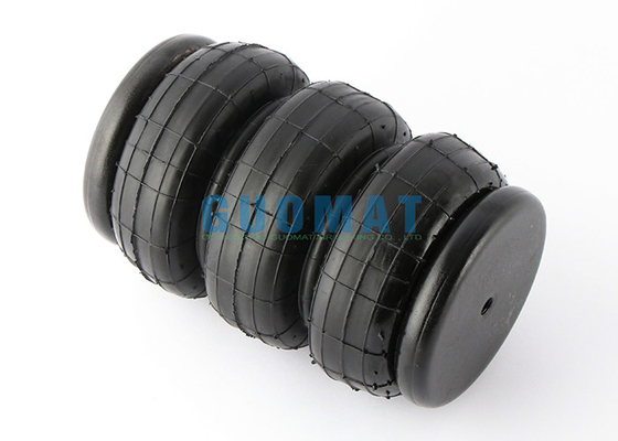 GUOAT 3B2300 Triple Air Bag 187 Tinggi Alam Air Suspension Spring Untuk Mengangkat Poros