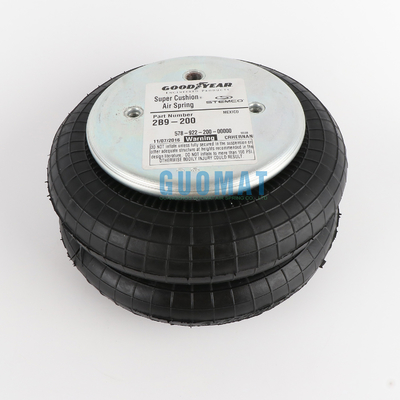 Goodyear Air Spring Asli 2b9-200 Referensi W01-358-6910 Fd 200-19 Ci 1/4 NPT OS 2b8-155, 2b9-200, 2b9-202 Amp Shock