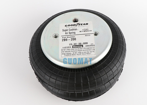 Goodyear Air Spring 2B9-200 Original Rubber Air Spring Double Bellows 578923202 Lihat W01-358-6910
