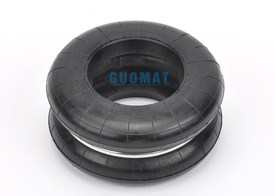 0.88Mpa Rubber Air Spring S-200-2 Double Bellows Convoluted Airbag Untuk Hidrolik Punch Press