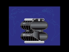 Single Convoluted Air Shock 1B7070 Cross Weforma WBE 200-E1 Air Springs Untuk Kursi Sepeda