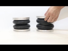 PM/31062 Kantung Udara Norgren W01-R58-4070 Firestone Industrial Air Spring Bellows 6''X2 Bagian Aluminium