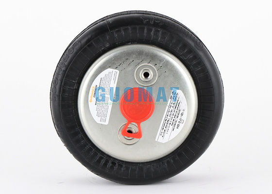 FD120-17 CI Double Convoluted Contitech Air Spring Tas Suspensi Udara Karet Alam Dengan Pelat Berkerut