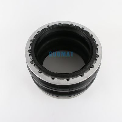 Silinder Pneumatik Flange LHF300218-2 dengan Air Spring Suspensi Ganda
