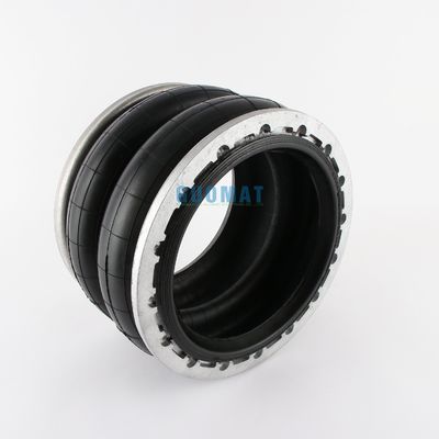 Silinder Pneumatik Flange LHF300218-2 dengan Air Spring Suspensi Ganda