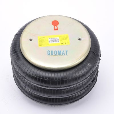 Guomat Air Spring 3B6617 Triple Convoluted Air Spring Karet Bellow NO. 3B300