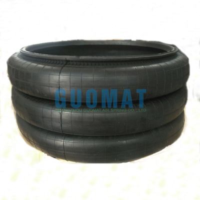 W01-358-7304 Firestone Aluminium Plate Air Spring Isolator Dengan Flange Ring