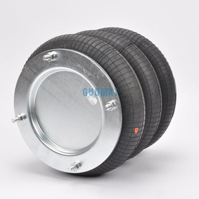 Norgren M/31123 Air Spring untuk Mesin Industri Baja 12 "X3 Karet Bellows