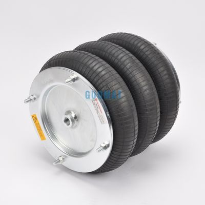 Norgren M/31123 Air Spring untuk Mesin Industri Baja 12 "X3 Karet Bellows