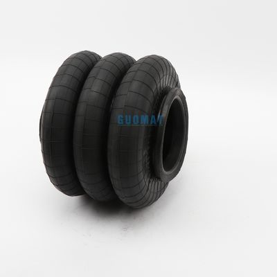 Dunlop Industrial Air Rubber Spring 10''X3 Phoenix SP1539 Triple Berliku-liku Bellow