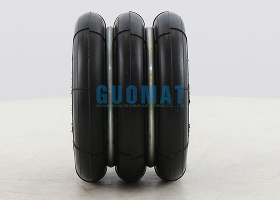 Triple berliku Karet Air Bellows S-90-3 YOKOHAMA Industrial Air Spring Untuk Mesin Punching