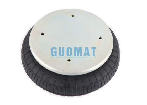 FS330-14 Kantung Udara Industri Contitech 1B330 Peredam Kejut Pegas Udara Pelat Baja 55mm-160mm Stroke