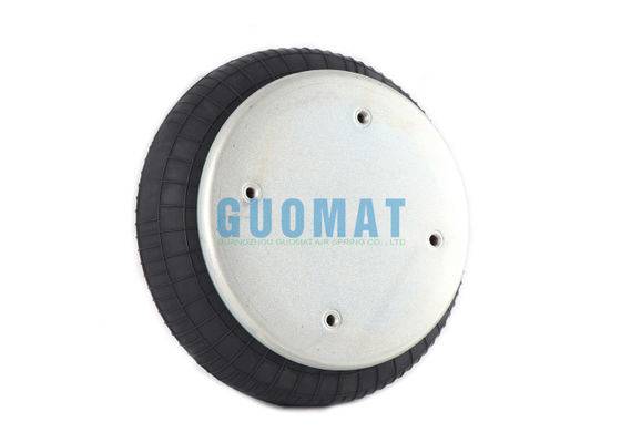 FS330-14 Kantung Udara Industri Contitech 1B330 Peredam Kejut Pegas Udara Pelat Baja 55mm-160mm Stroke