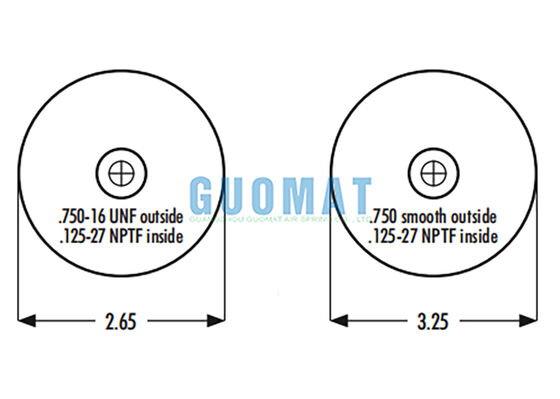 1S4-067 Pegas Udara Kabin Goodyear ASC-08-7-137 Penggantian Kantong Udara Suspensi Truk
