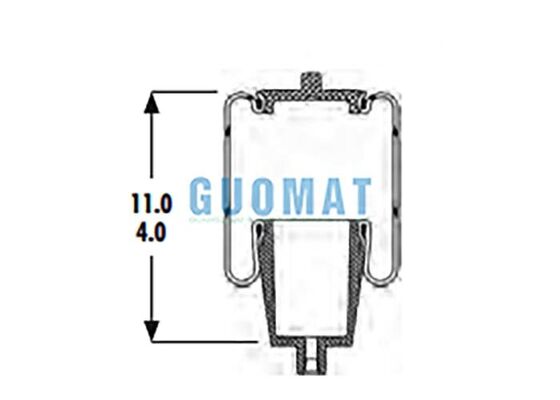 1S4.5-13 Goodyear Cab Air Spring Replacement 579-08-7-219 Airbag Suspensi Truk