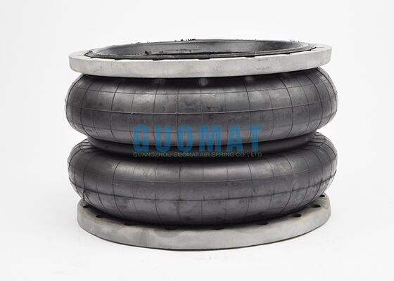 W01-358-7191 Firestone Flange Air Spring 28 Style Ribbed Neck Aluminium Bead Rings Karet kantong udara
