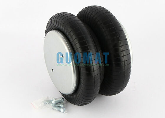 SP2B07R Phoenix Rubber Air Spring G1/4 Air Fitting Kantong Udara Suspenison Berbelit-belit Ganda