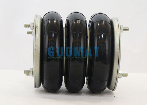 6" x 3 Bellow Karet W01R584095 Firestone Pegas Udara Tiga Berbelit-belit Dengan Lubang Udara G1/2