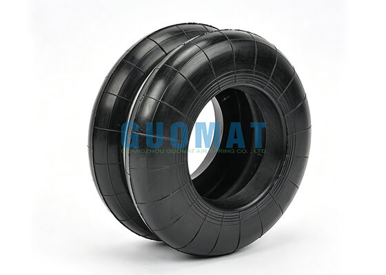 Rubber Air Bellows S-160-2/S-160-2R Double Convoluted Punch Press Airbag With Waist Ring
