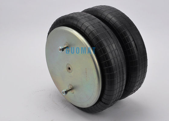 Sistem Air Bag Double Bellow 1/4NPT Industrial Air Spring Convoluted Suspension Untuk Peralatan