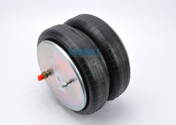 Sistem Air Bag Double Bellow 1/4NPT Industrial Air Spring Convoluted Suspension Untuk Peralatan