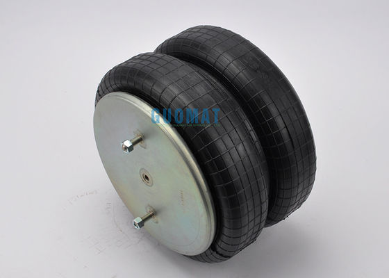 Sistem Air Bag Double Bellow 1/4NPT Industrial Air Spring Convoluted Suspension Untuk Peralatan